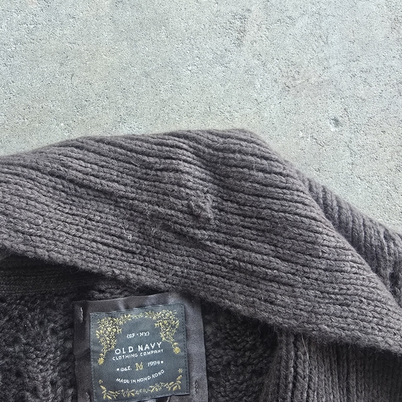 Vintage Old Navy Bella Swan Dainty Sleeve Knit Cardigan Sweater Size M - Picture 5 of 5